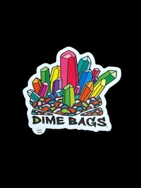 Dime Bags Limited Edition Sticker of the Month, August 2020
